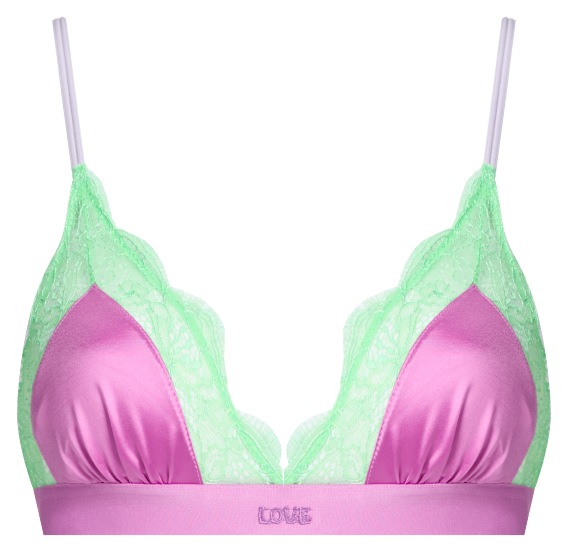Soutien-gorge en dentelle LOVE STORIES Violet