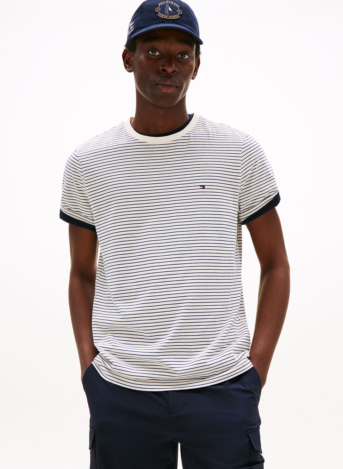 Round-neck cotton T-shirt TOMMY HILFIGER
