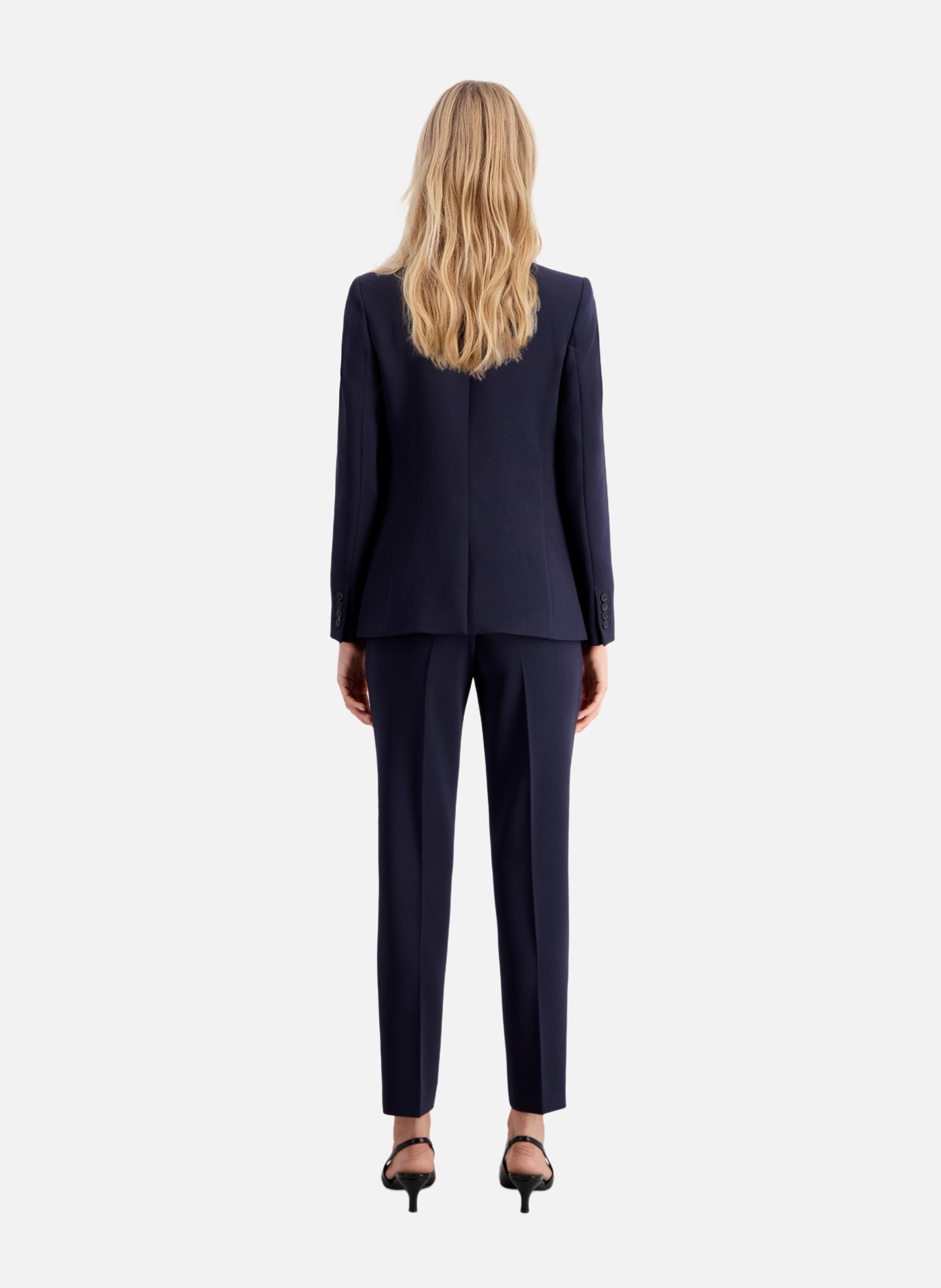 Structured crepe suit jacket THE KOOPLES Blue