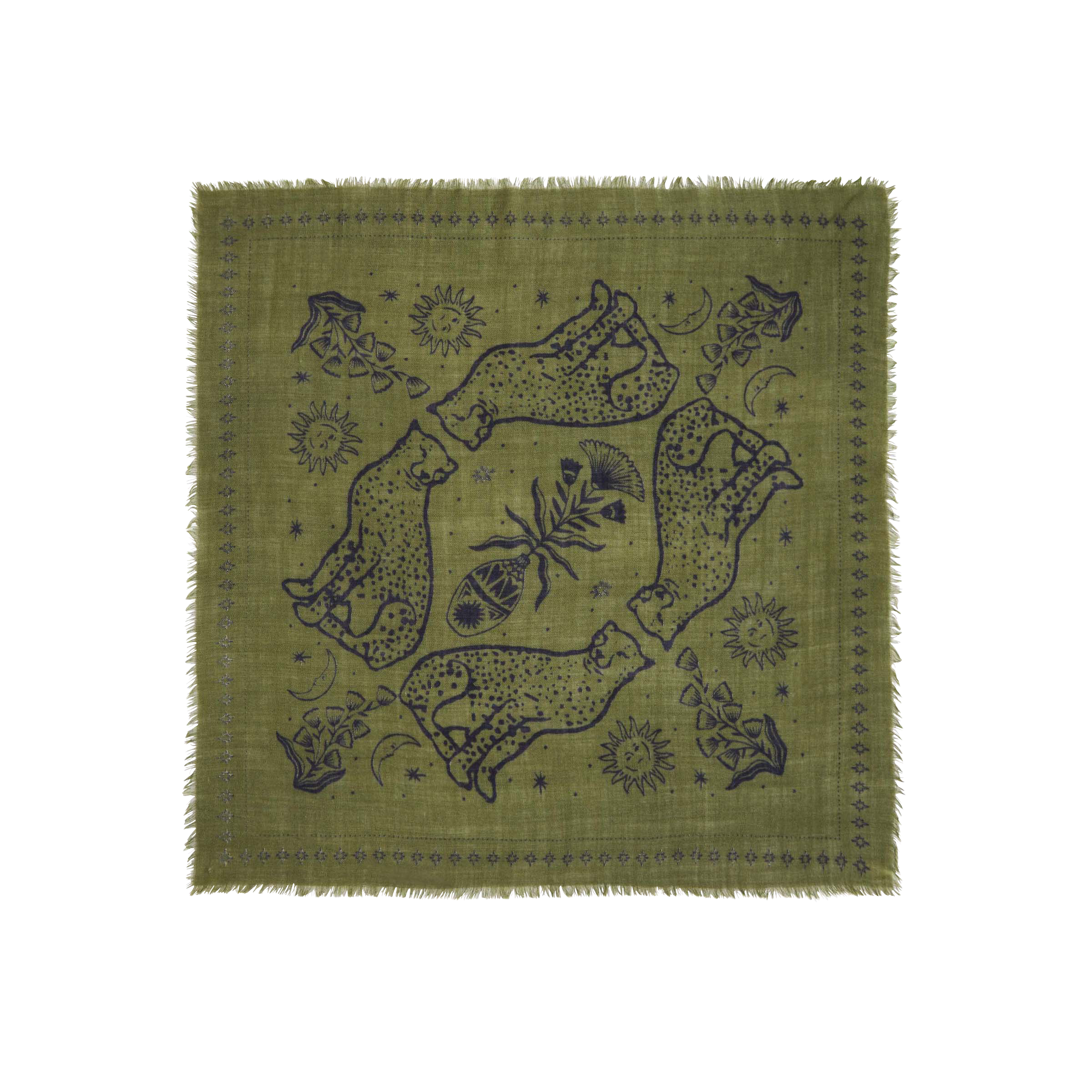 Small wool sasha scarf BILLYBELT