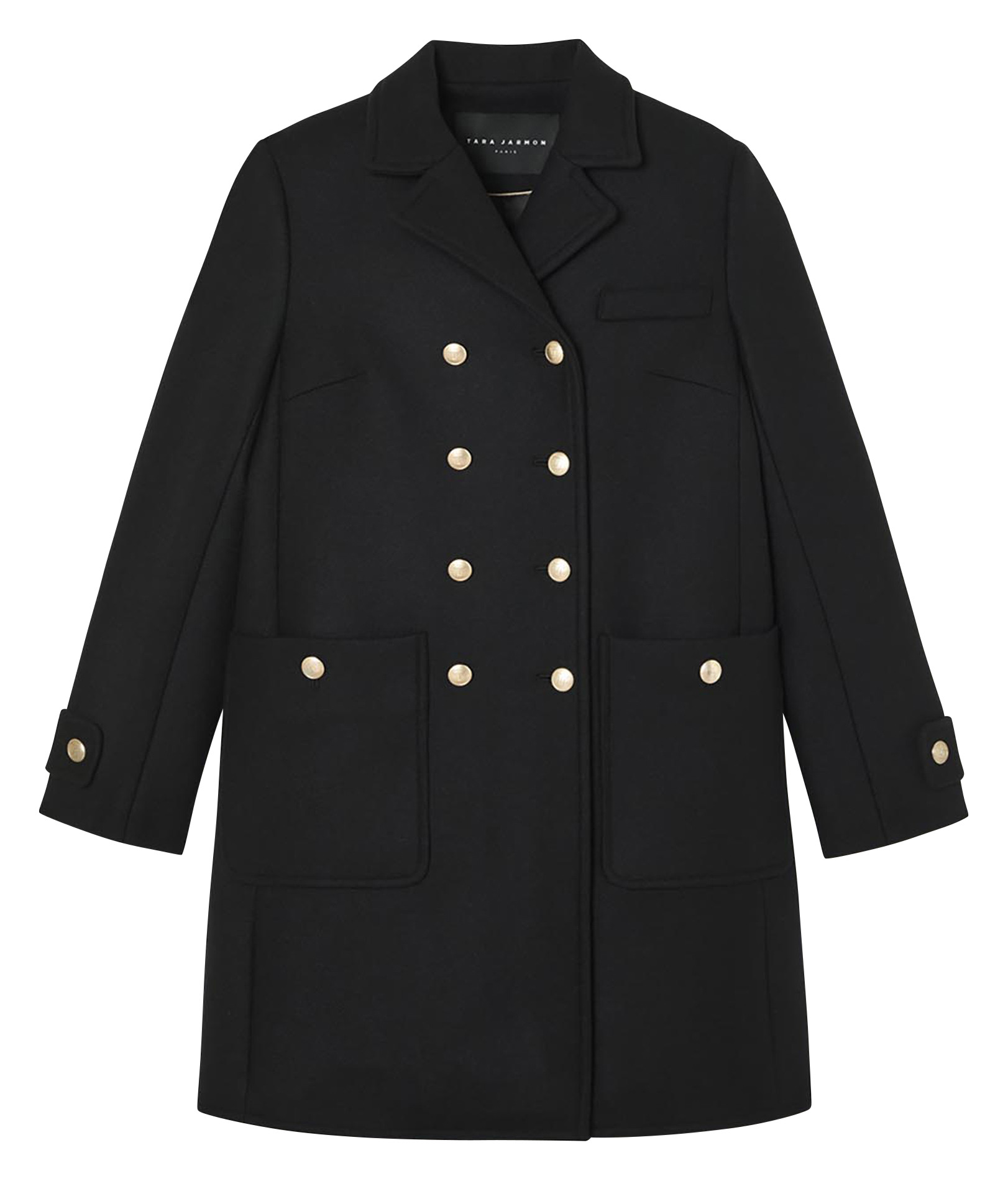 Coat TARA JARMON Black