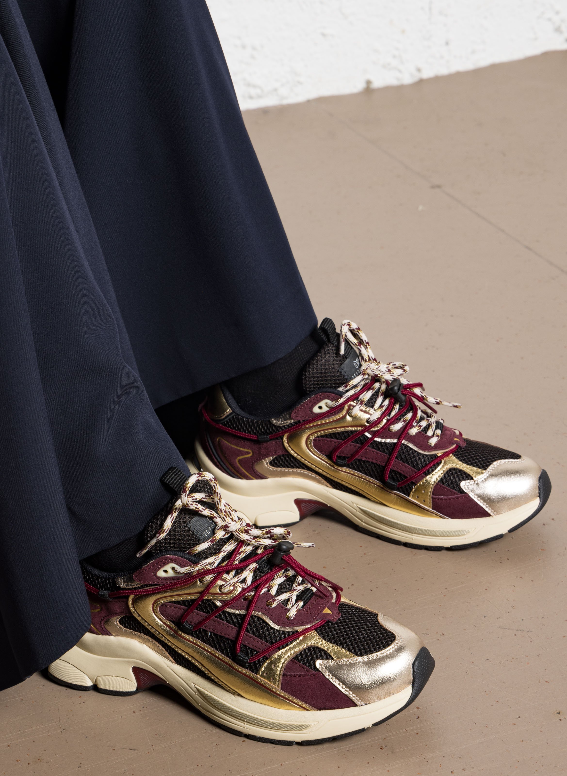 Baskets basses  0'105 Prune