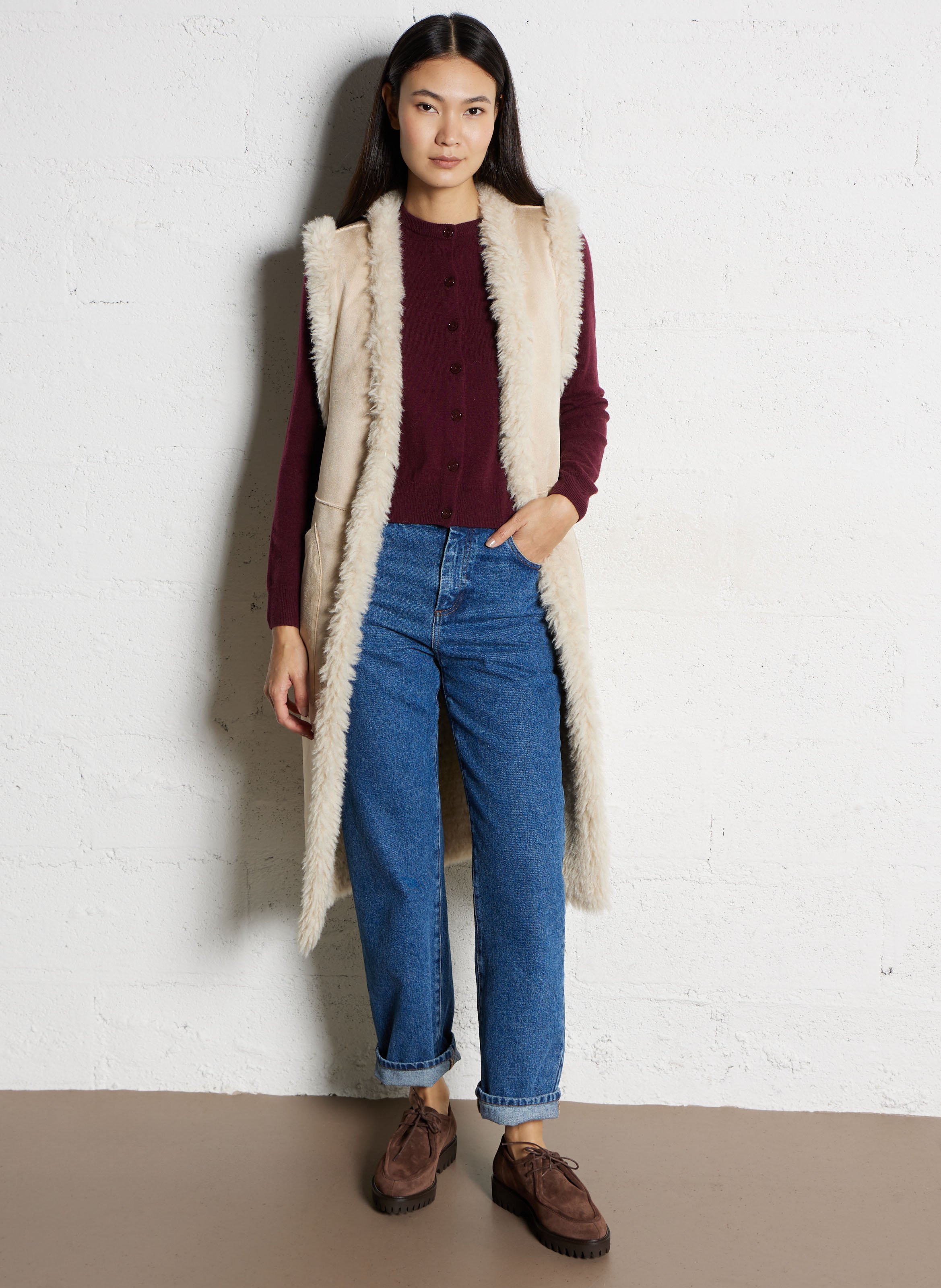 Derbies en cuir RIVECOUR Marron