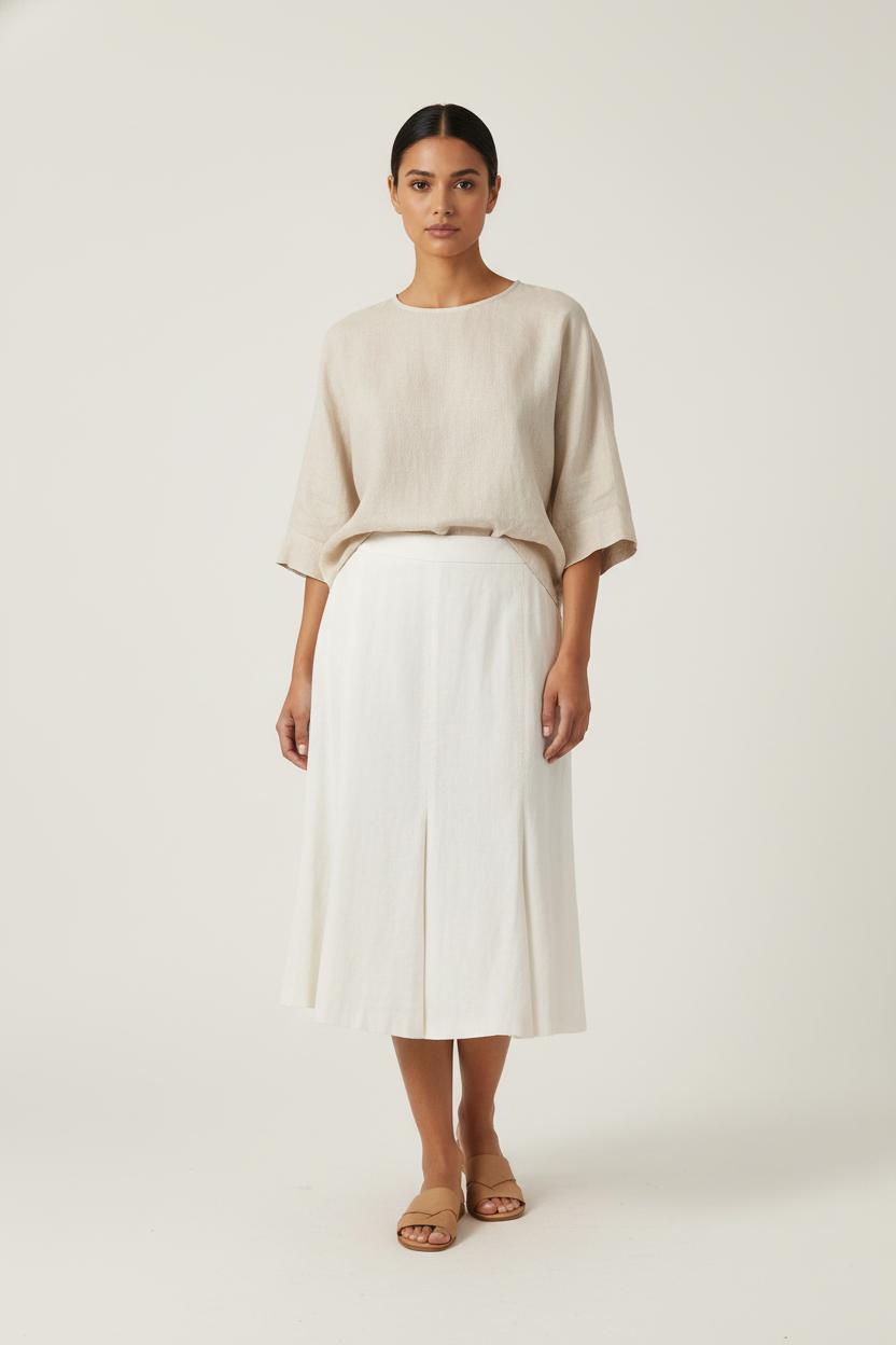 Long skirt MAX MARA - Seconde Main White