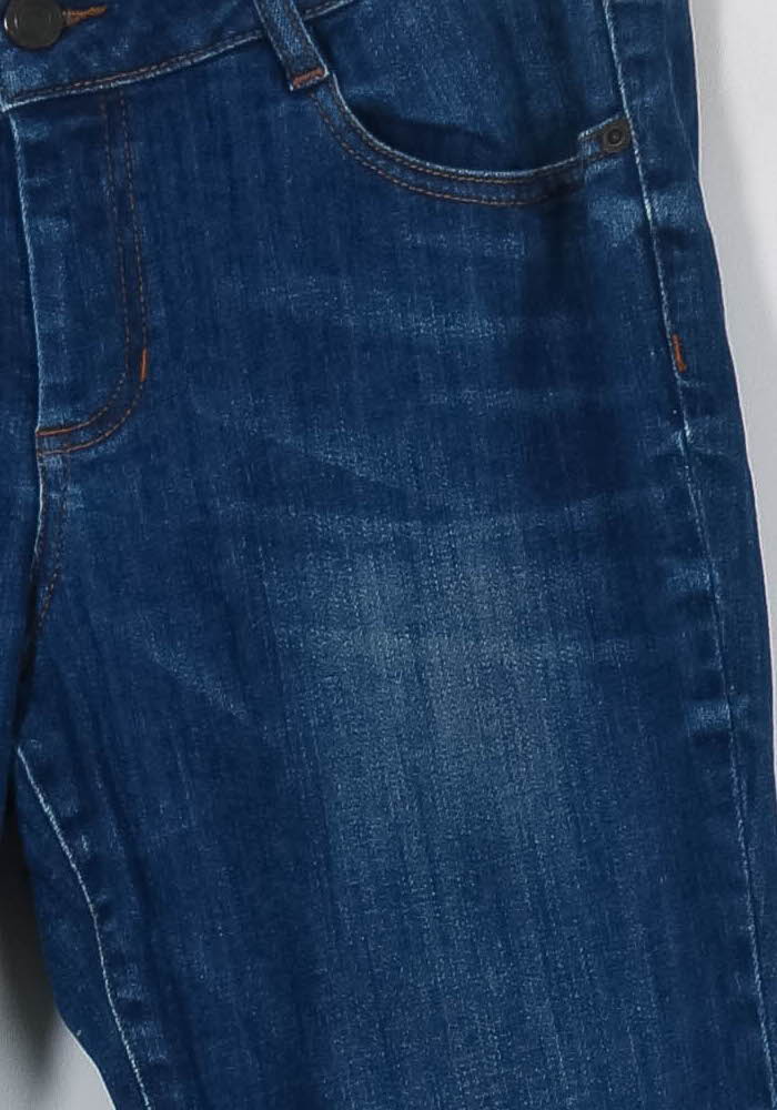 Cropped slim jeans with studs COMPTOIR DES COTONNIERS - Seconde main Blue