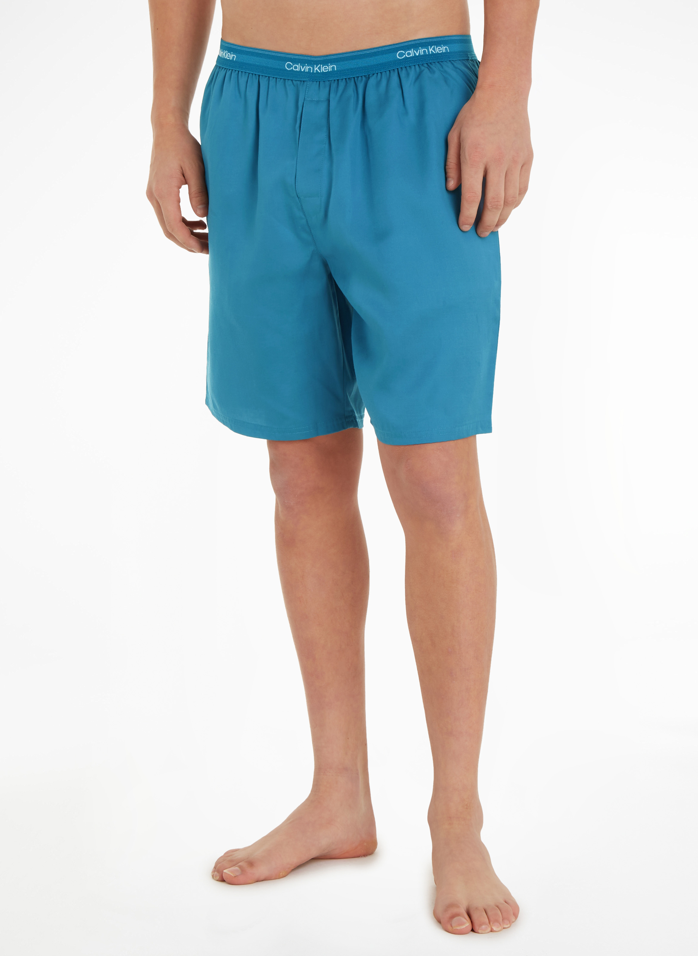 Bas de pyjama en coton CALVIN KLEIN UNDERWEAR Bleu