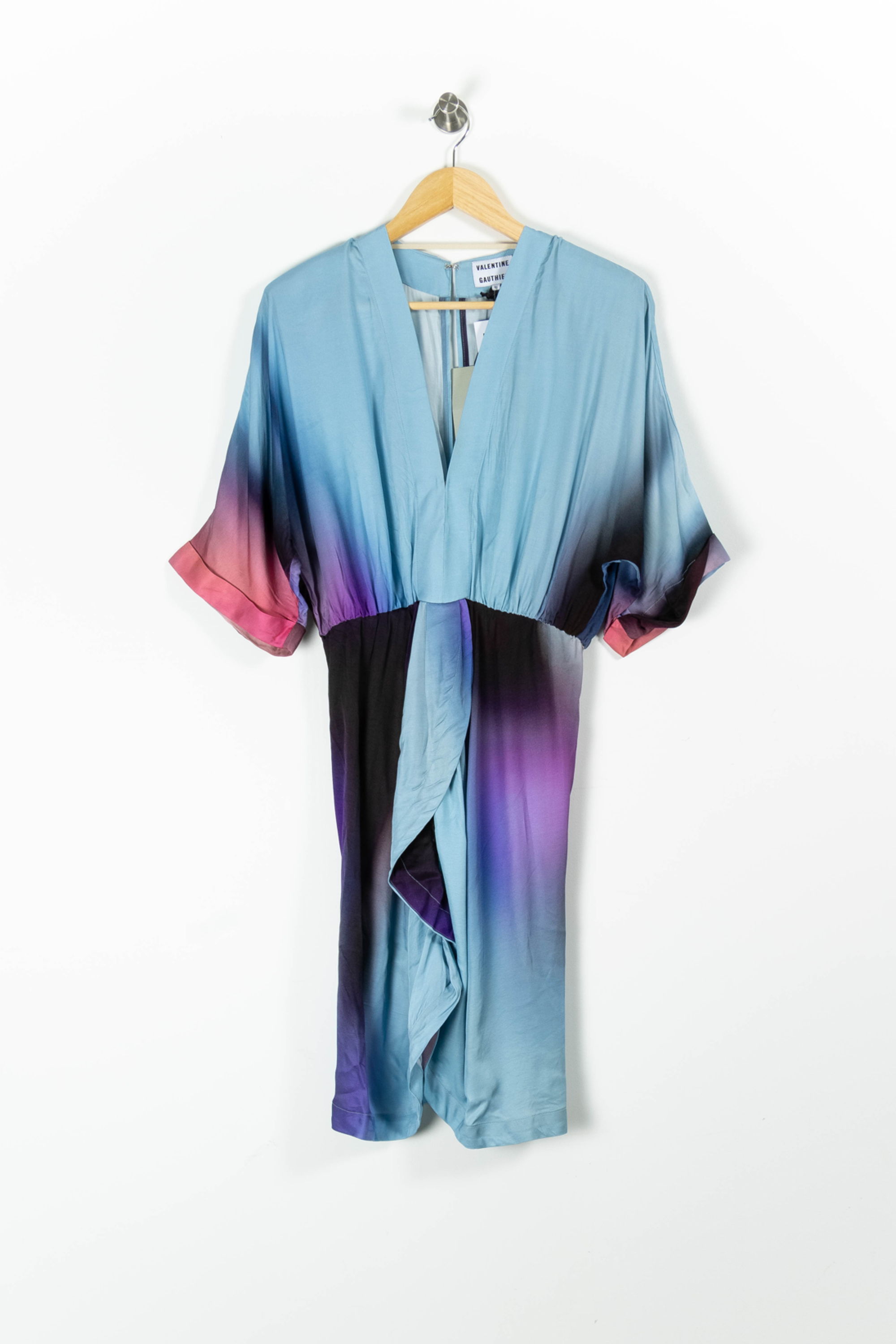 Robe courte & midi VALENTINE GAUTHIER- SECONDE MAIN Bleu