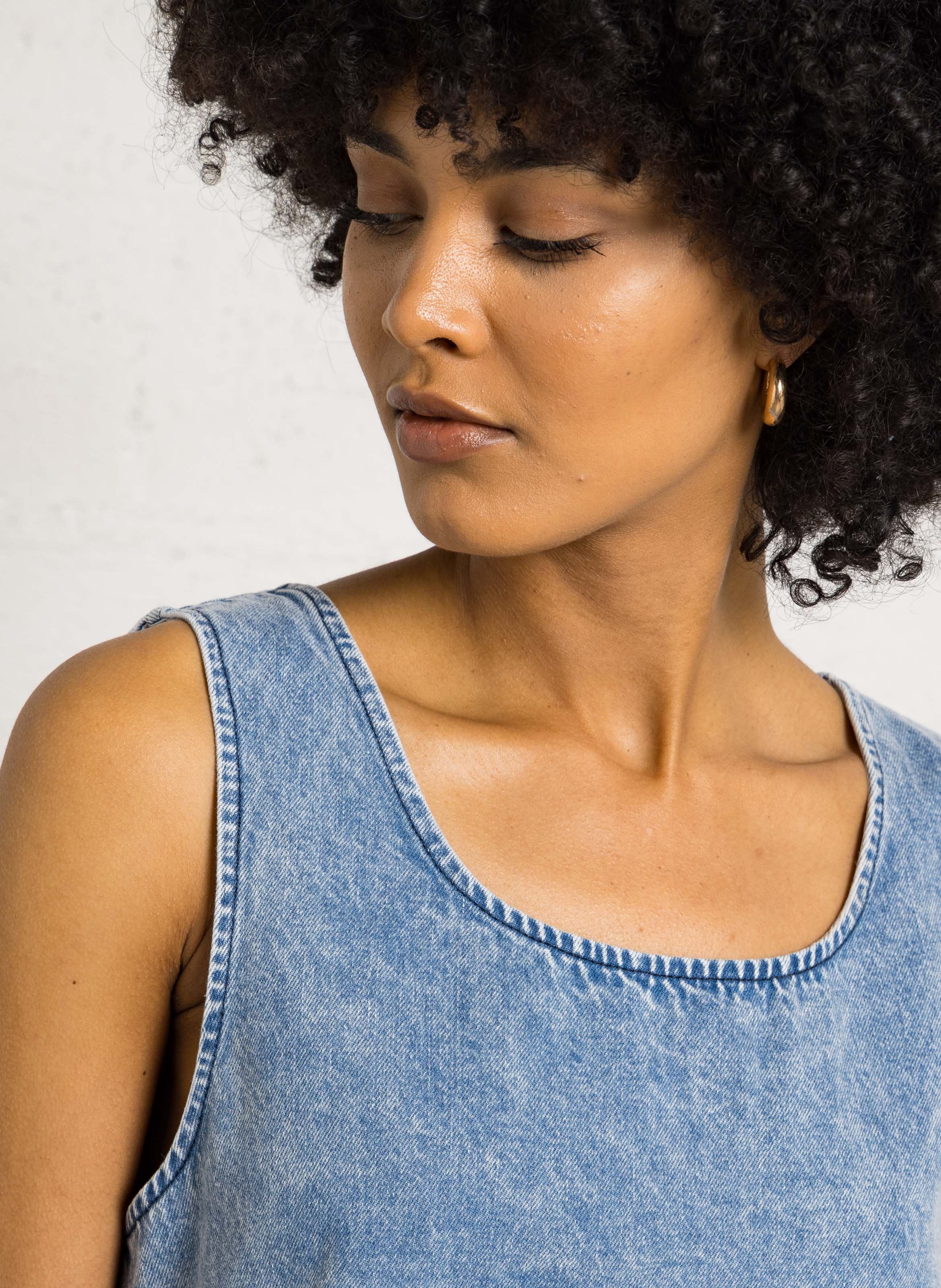 Cotton flared dress BELLEROSE Pink