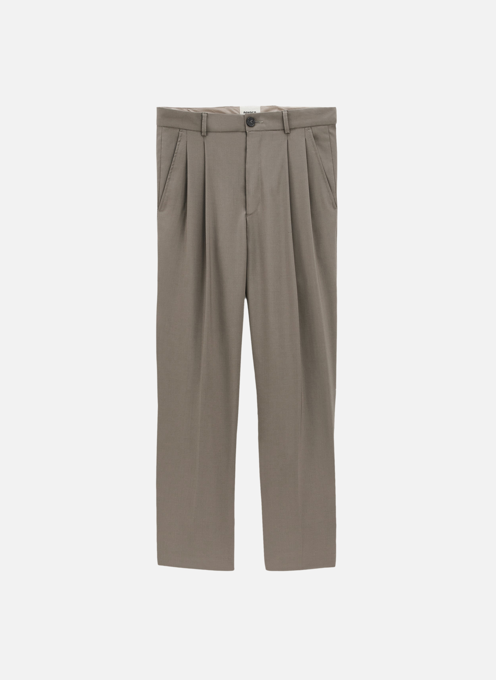 Wide-leg pleated pants by LOTTEN STONE Noyoco