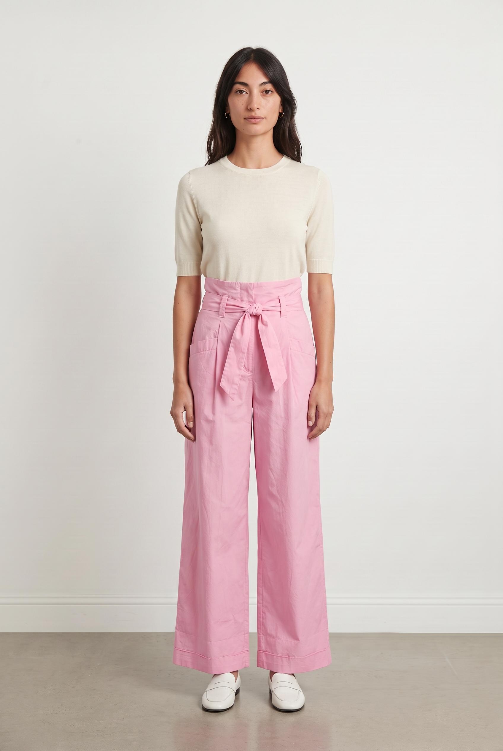 Pants TARA JARMON - Seconde Main Pink