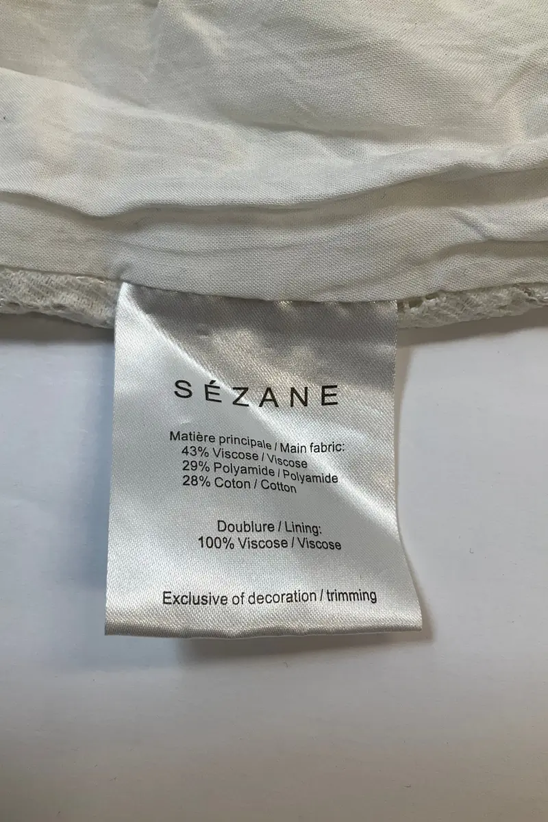 Blouse SEZANE - Seconde main White
