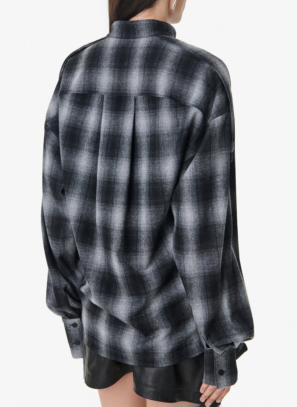 Karobluse mit Rundhalsausschnitt IRO Grau