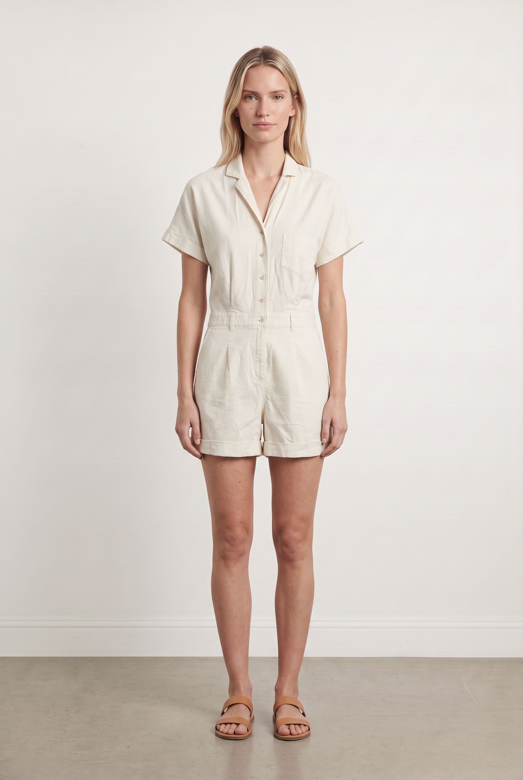Playsuit COMPTOIR DES COTONNIERS - Seconde main Beige