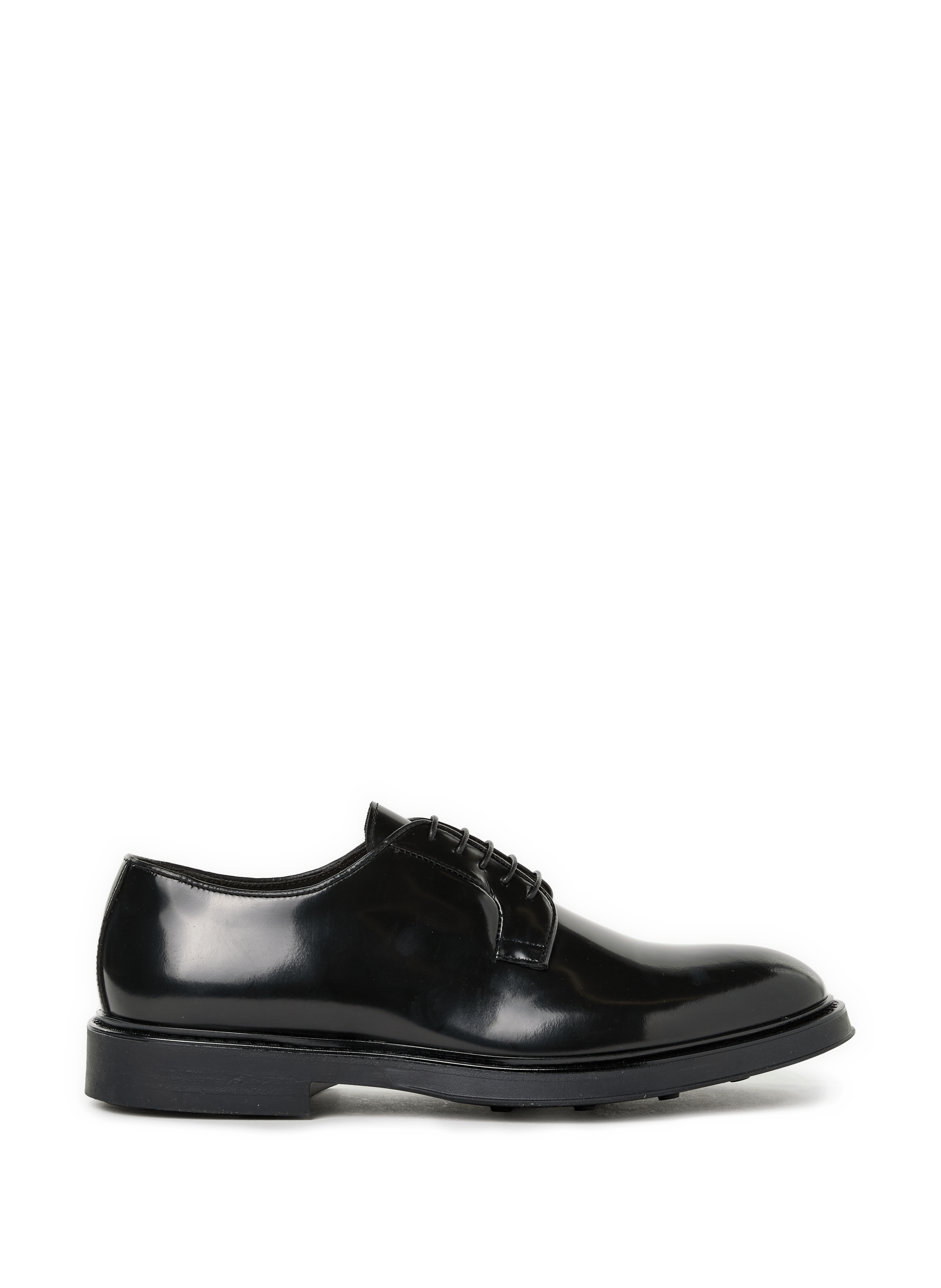 Veal leather derby shoes SAISON 1865 Black