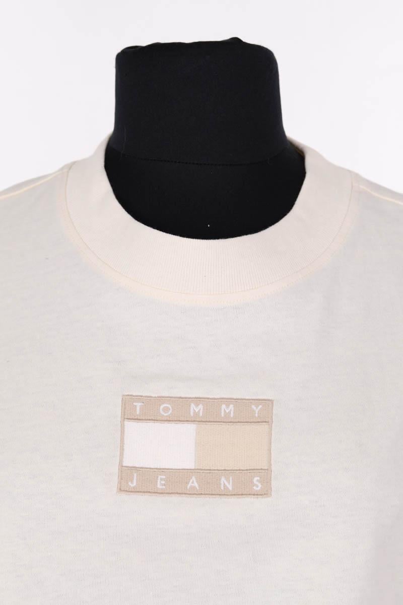 T-shirt TOMMY HILFIGER - SECONDE MAIN Beige