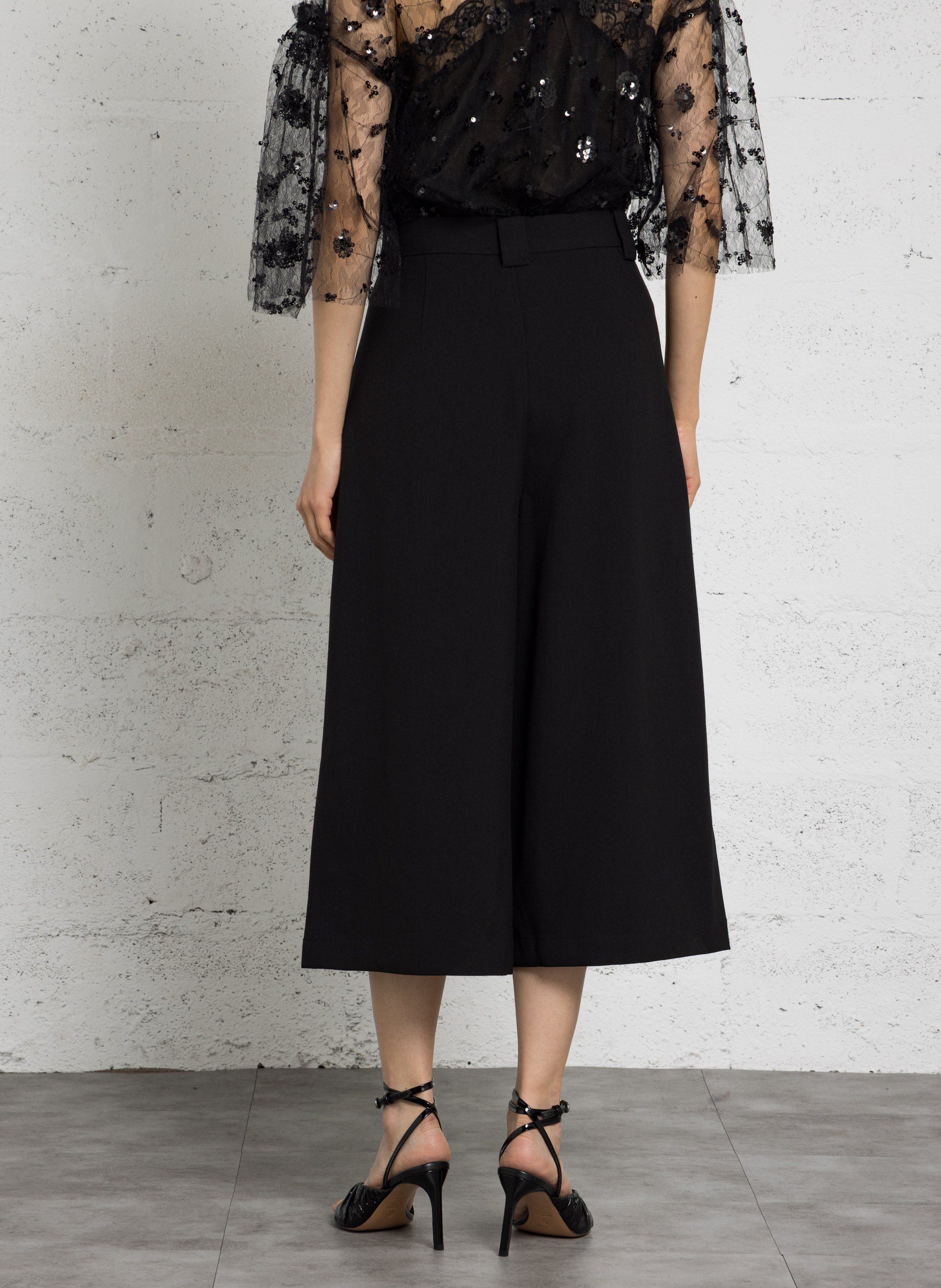 Pantacourt large uni STELLA NOVA Noir