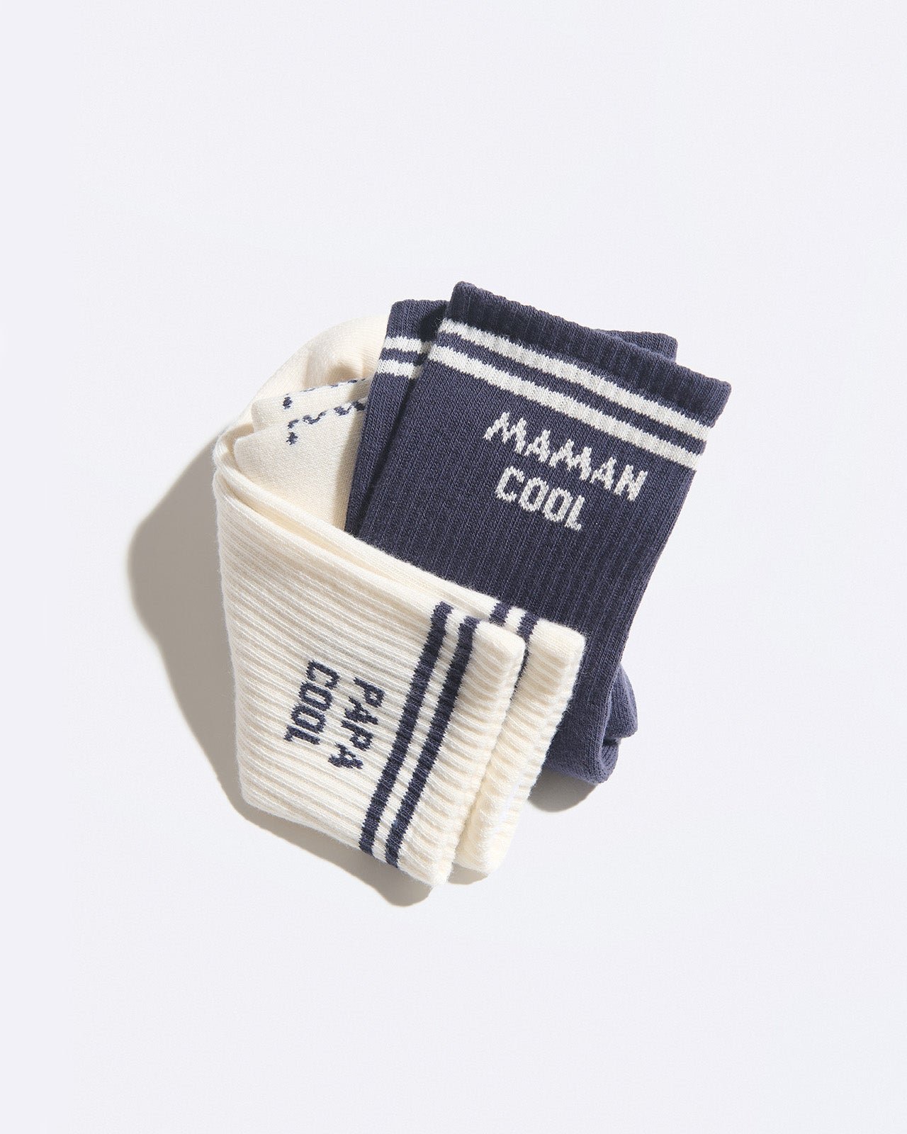 Cool Dad Socks EMOI EMOI White