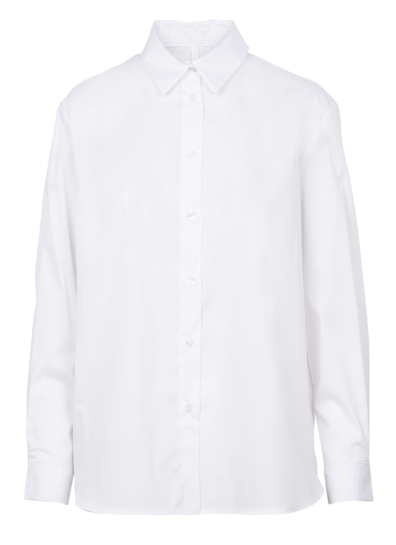 Chemise col classique en coton mélangé  BlancIMPERIAL