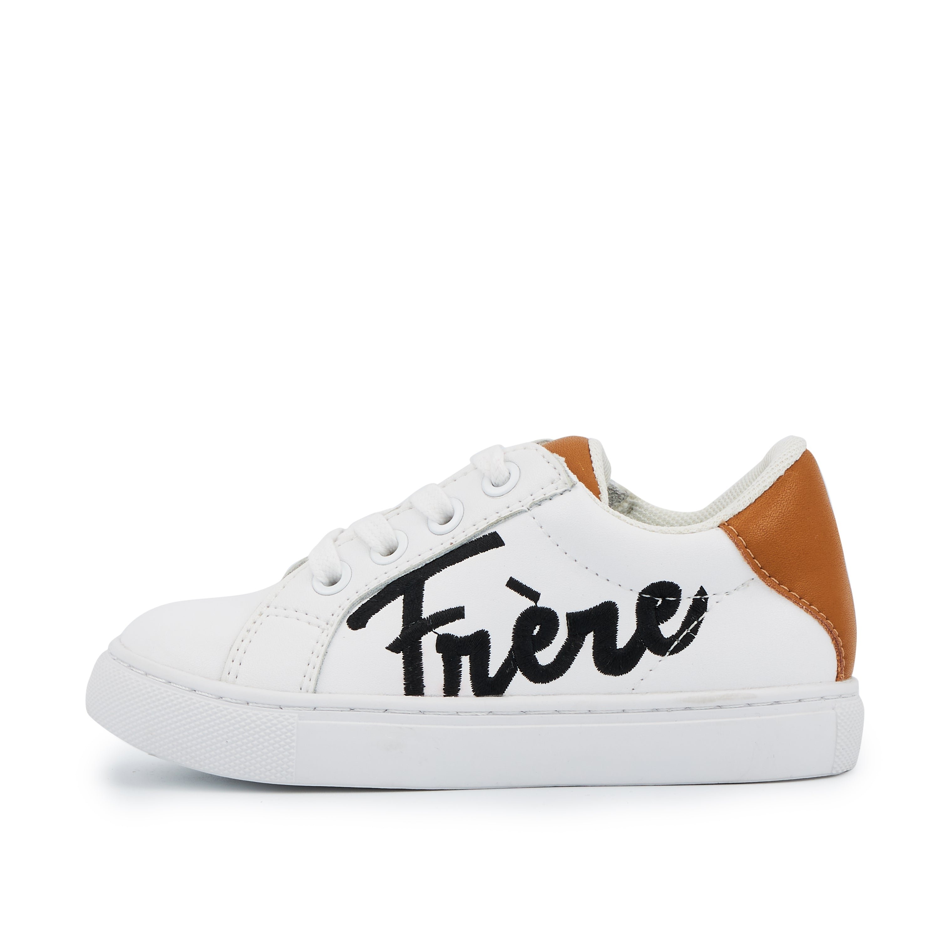 Leather sneakers BONS BAISERS PARIS White