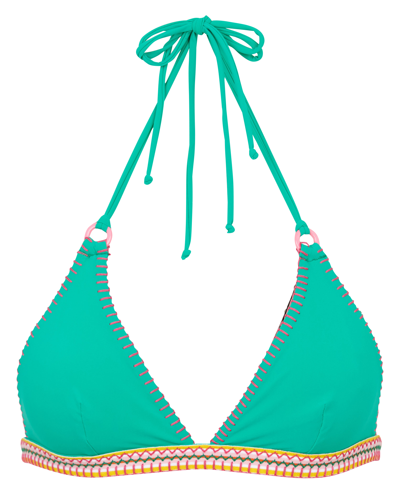 Triangle bikini top BANANA MOON Green
