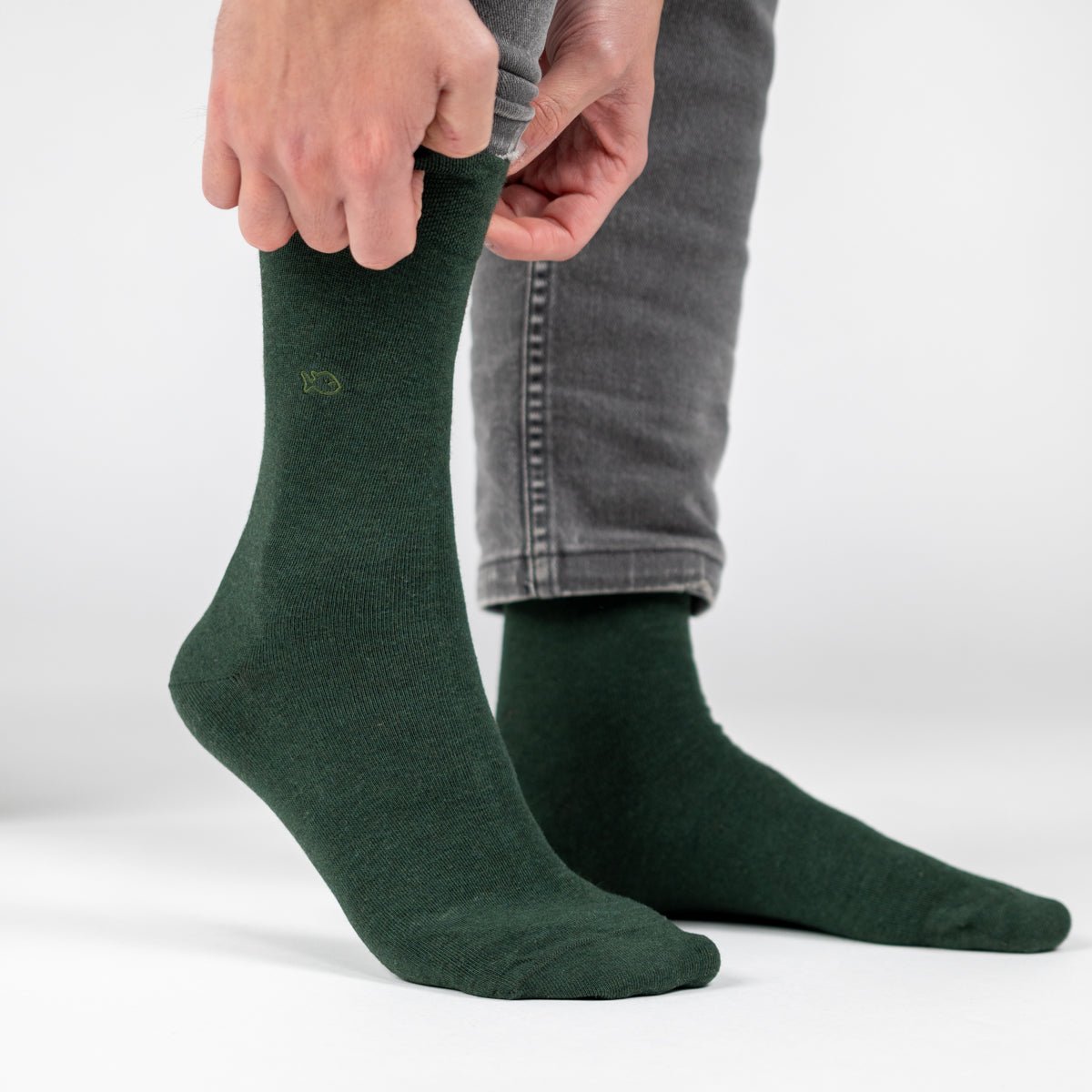Bamboo socks BILLYBELT Green