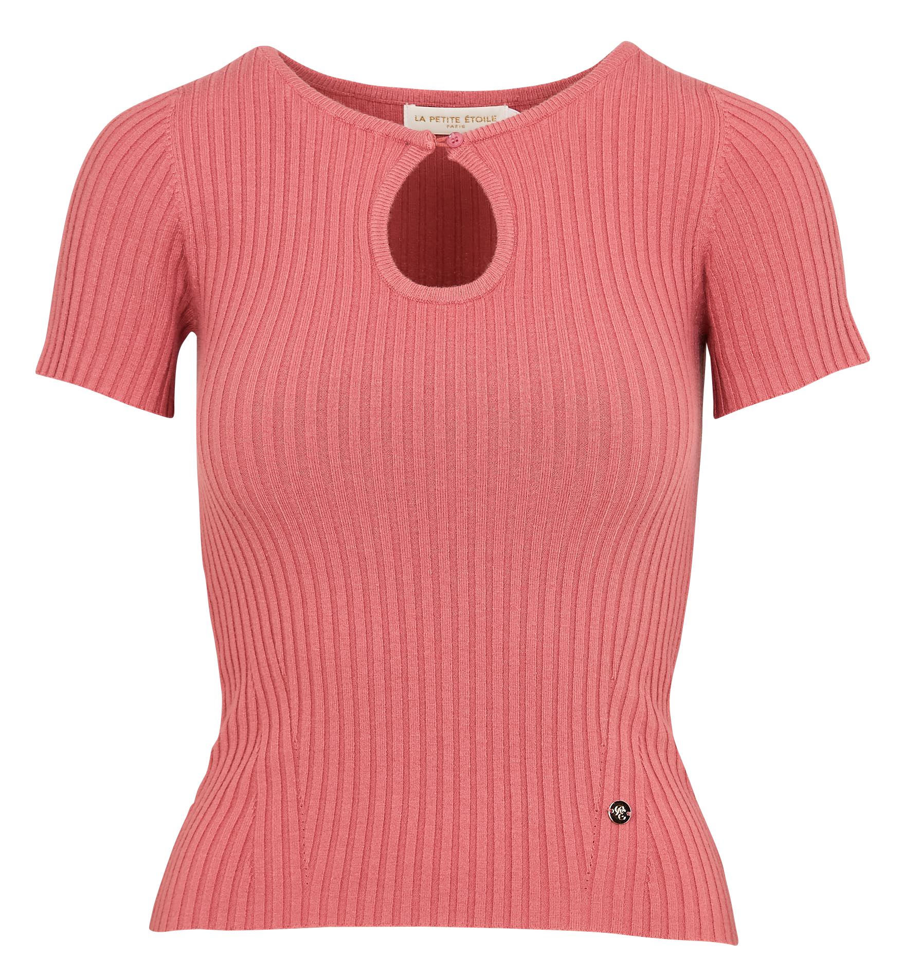 Strakke trui met ronde hals LA PETITE ETOILE Roze