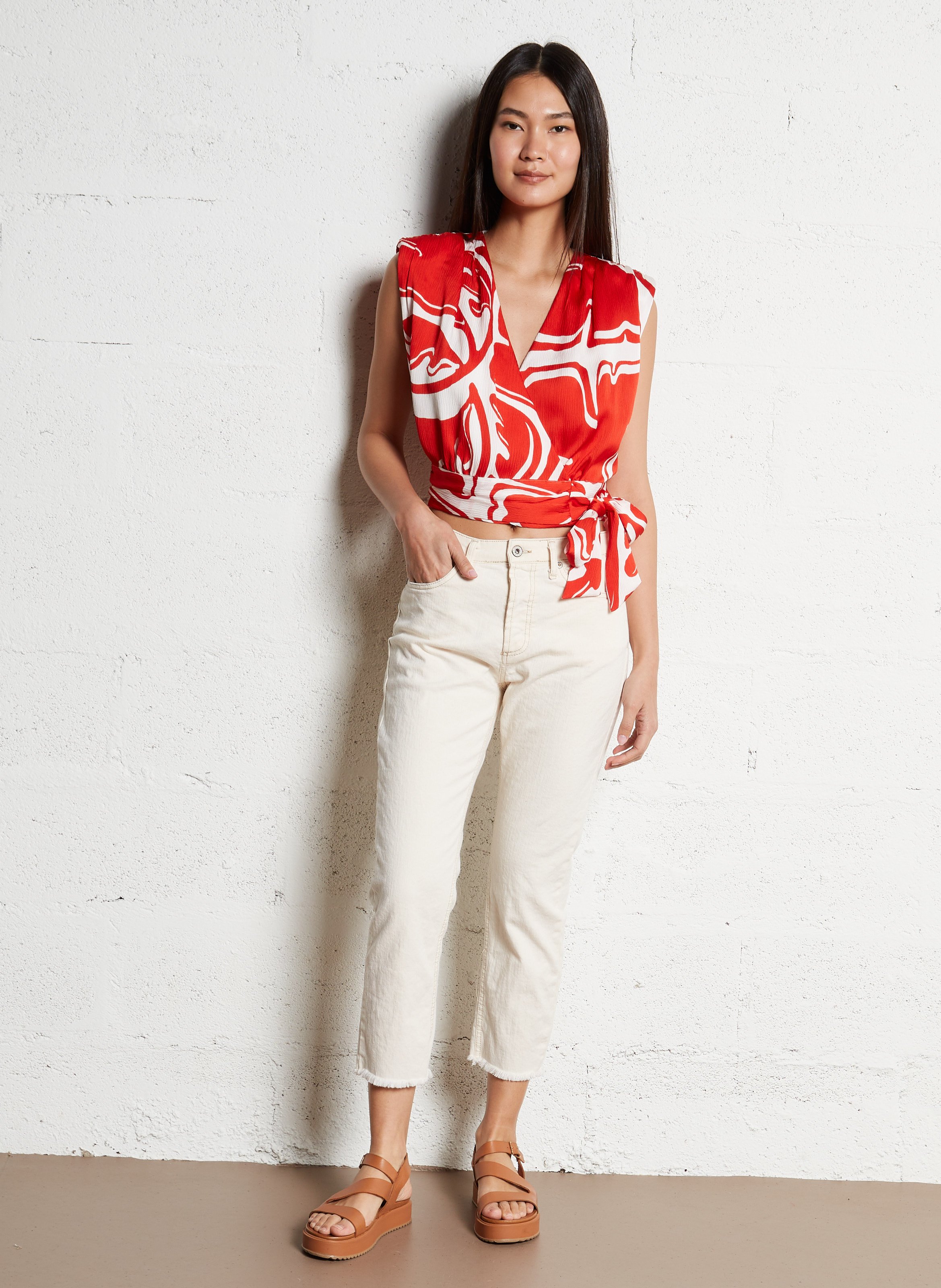 Bobhoedje - katoenblend PLEASE Beige