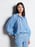 Pleated oversized shirt VILA