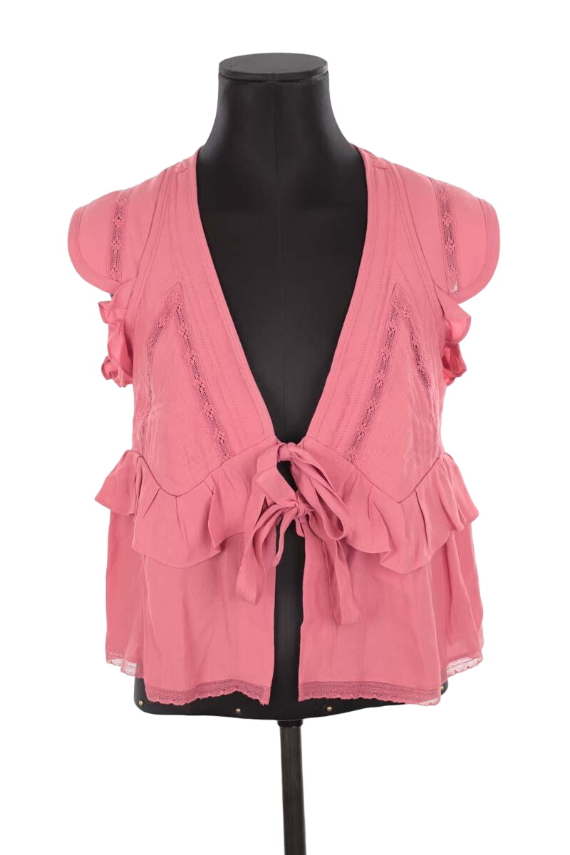 Cotton blouse IRO - Seconde Main Pink