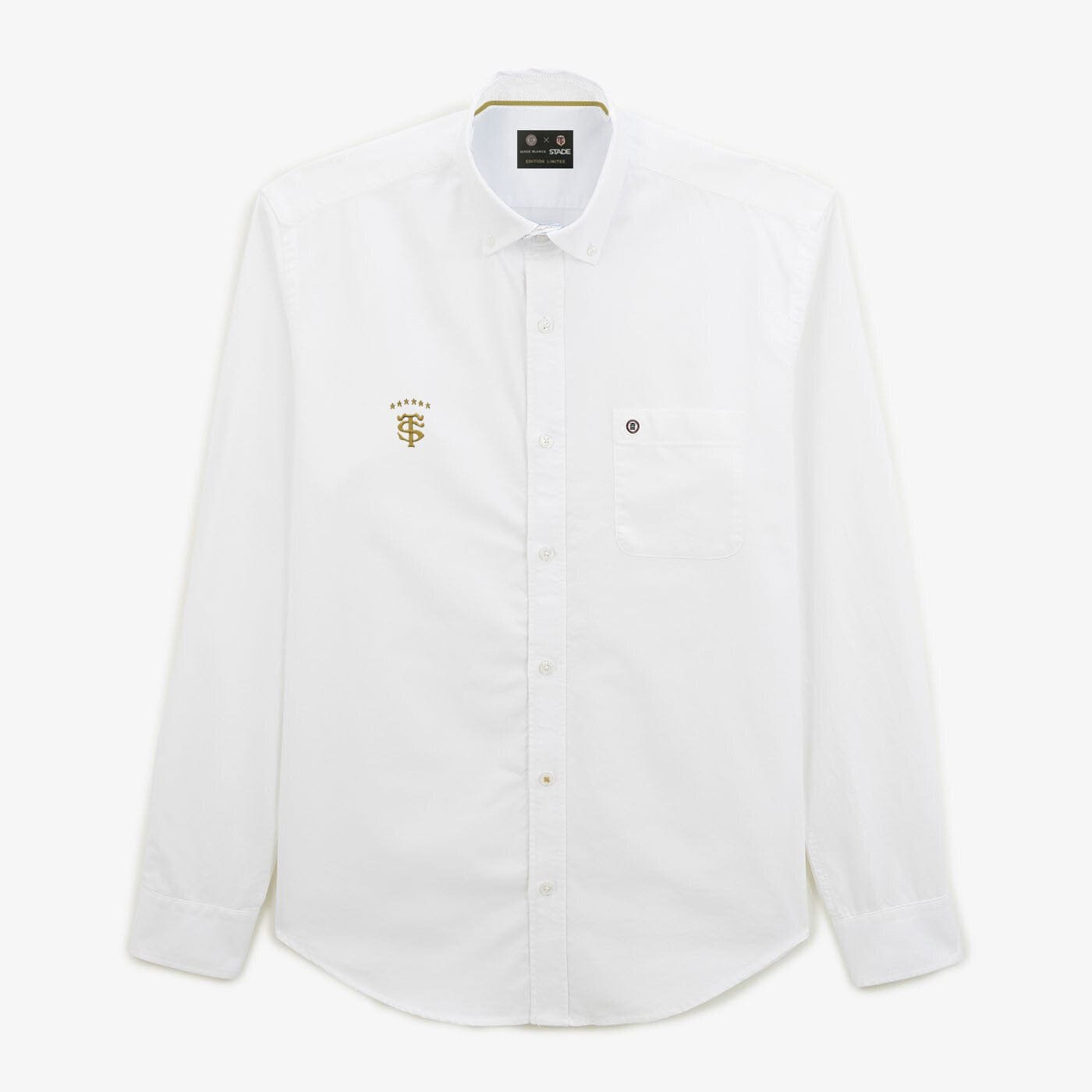 Stade Toulousain Chemise Rugby Serge Blanco Chemise Manches