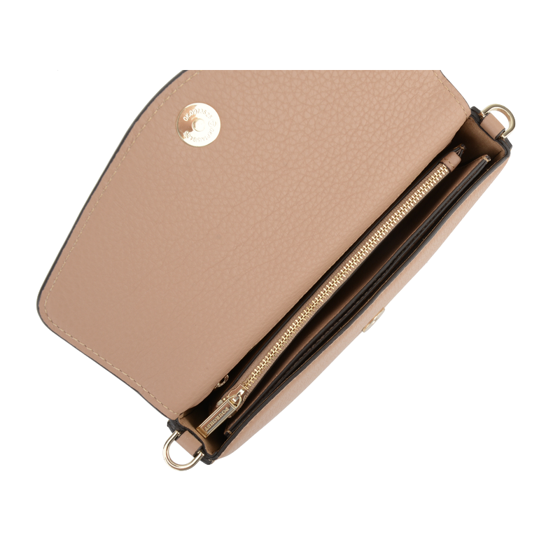 Club | Mastic clutch bag POURCHET Brown