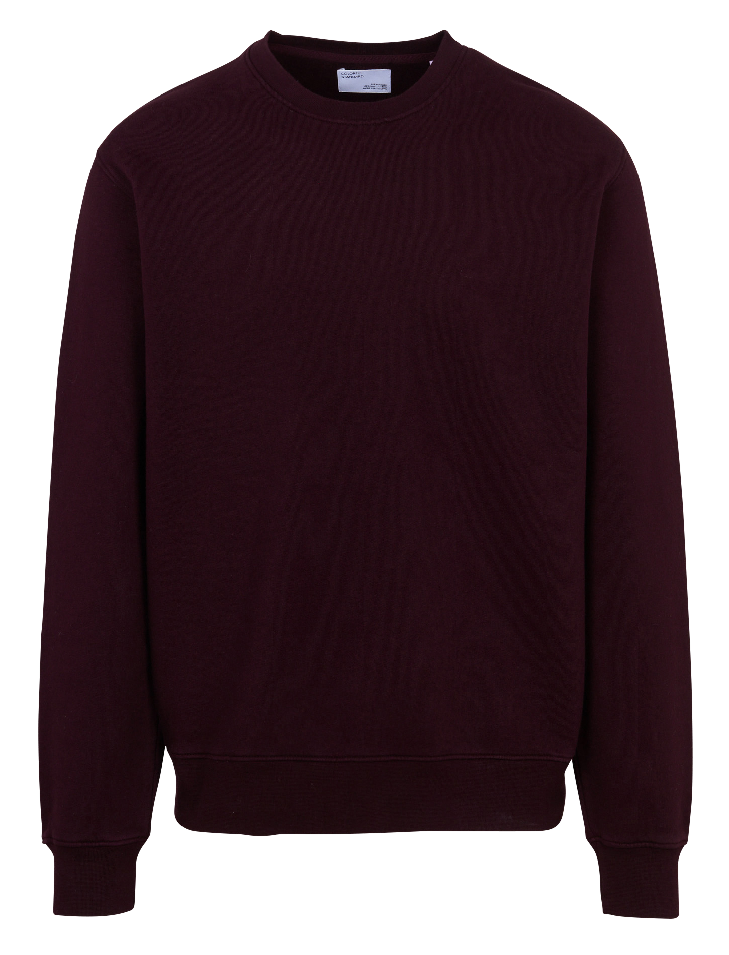 Rundhals-Sweatshirt aus Bio-Baumwolle, Regular Fit COLORFUL STANDARD Rot