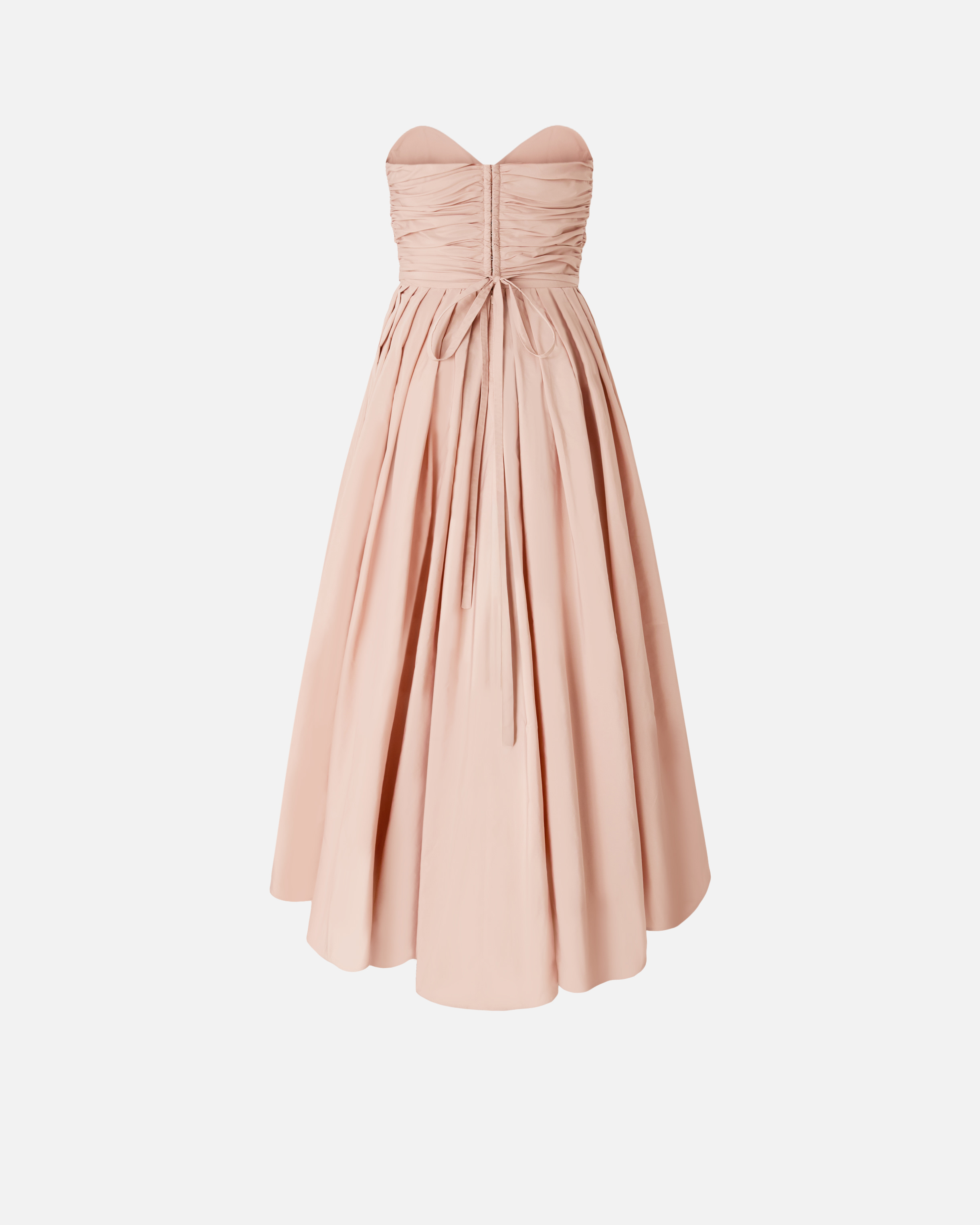 Élégante robe longue avec fine ceinture bijou PINKO Rose