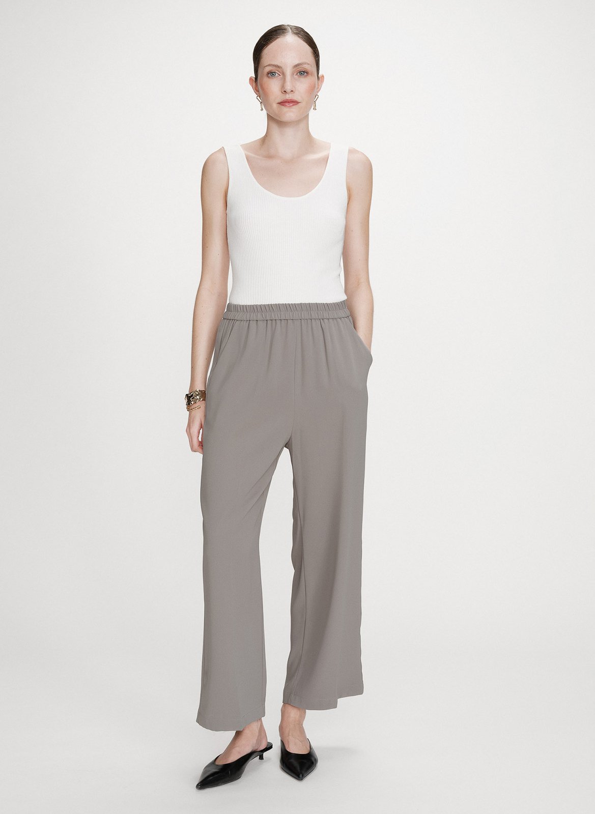 Carrot trousers GRACE ET MILA Green