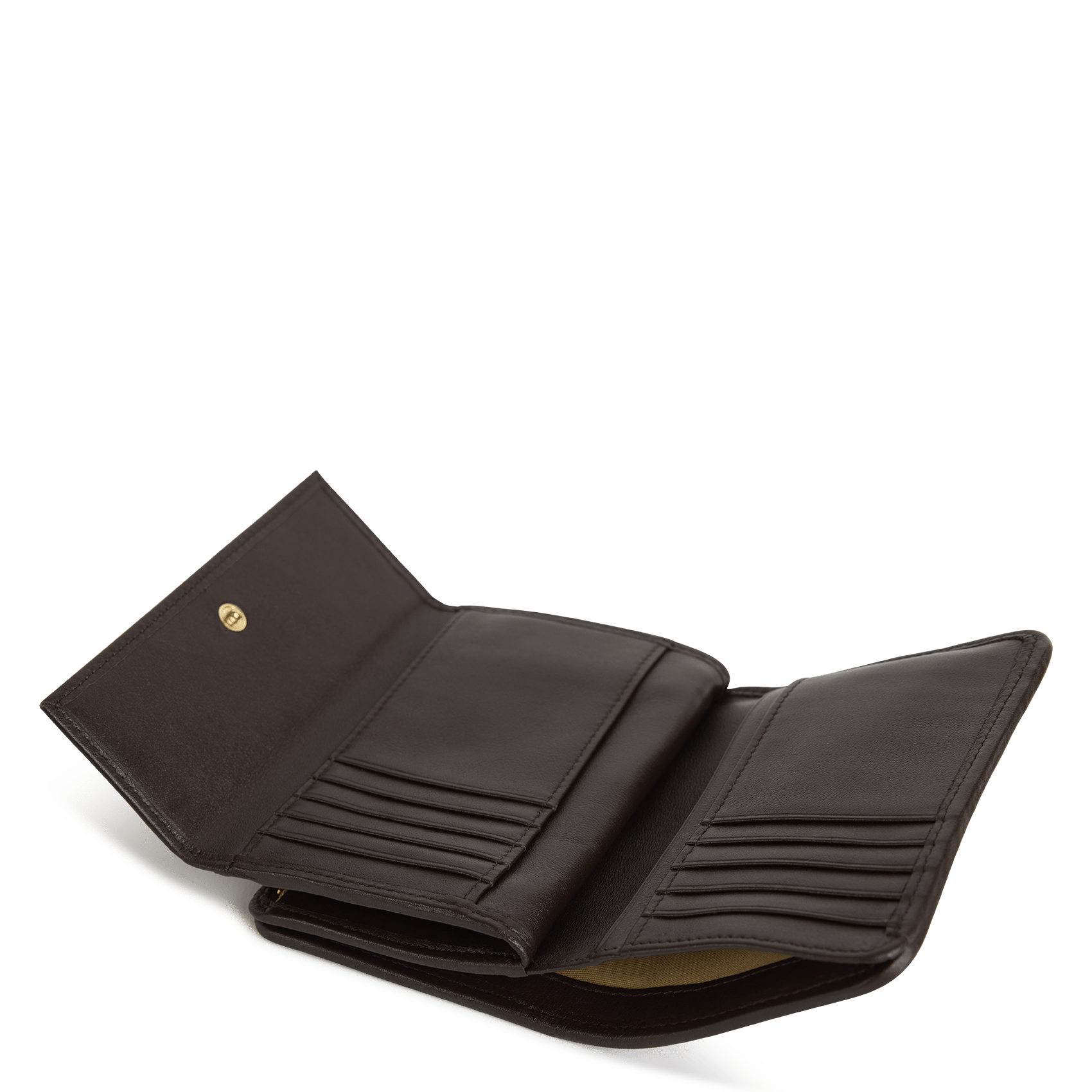 Portefeuille en cuir NAT & NIN Marron