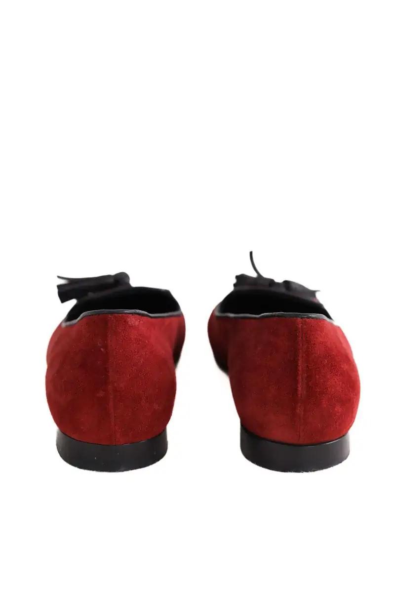 Ballet pumps LONGCHAMP - Seconde Main Red