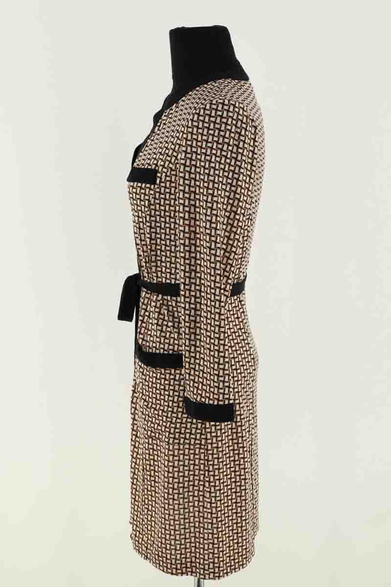 Robe DIANE VON FURSTENBERG - Seconde Main Beige