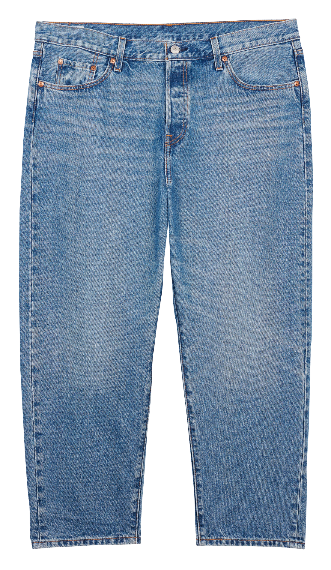 High-rise straight-leg jeans LEVI'S Blue