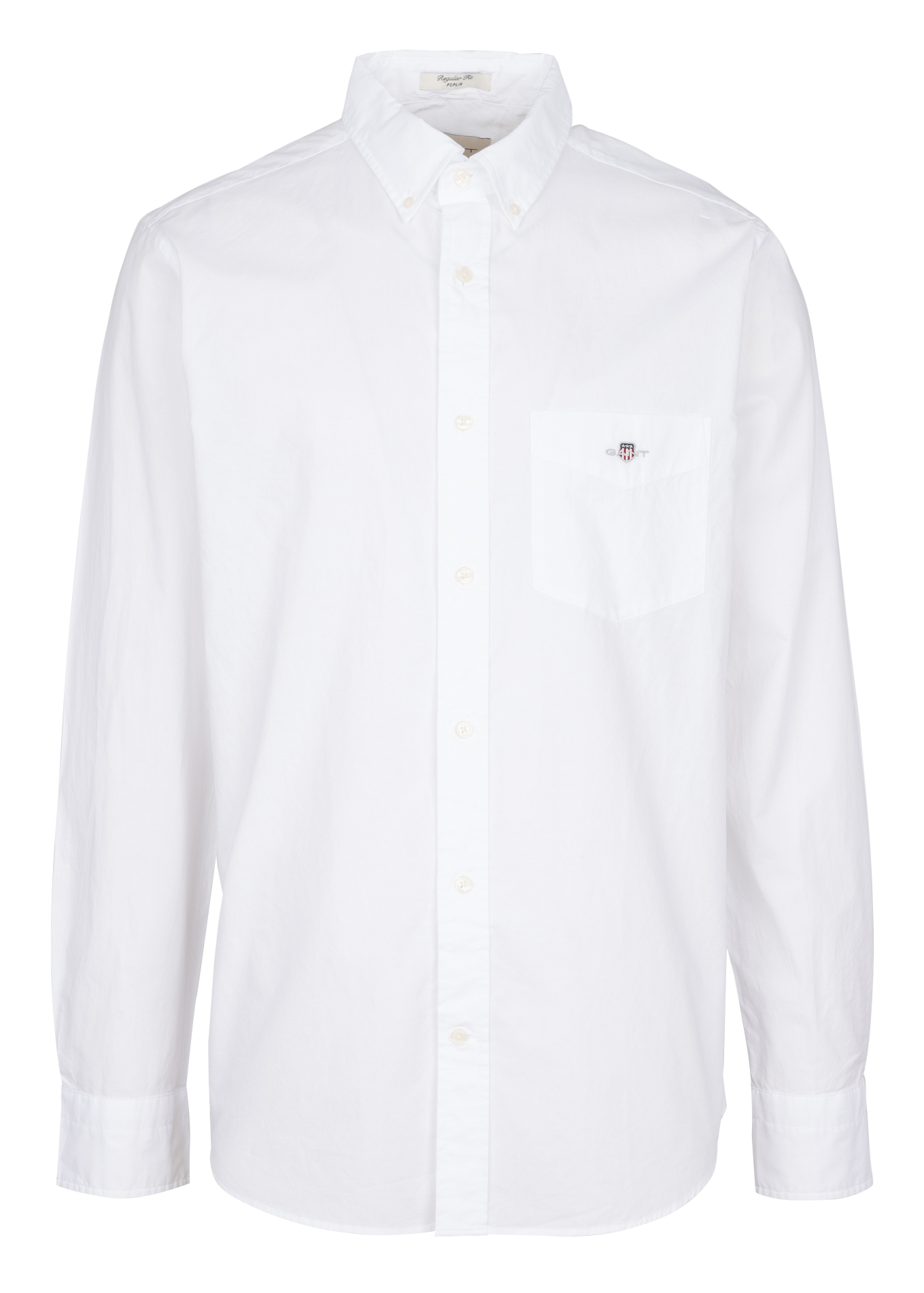 Gerade geschnittenes Hemd aus recycelter Baumwolle mit klassischem Kragen GANT