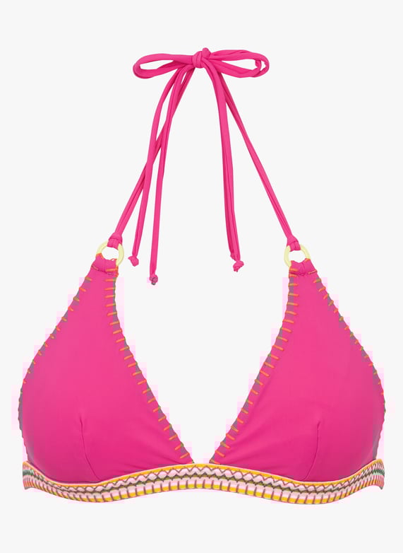 Triangle bikini top Pink Banana moon Women Place des Tendances