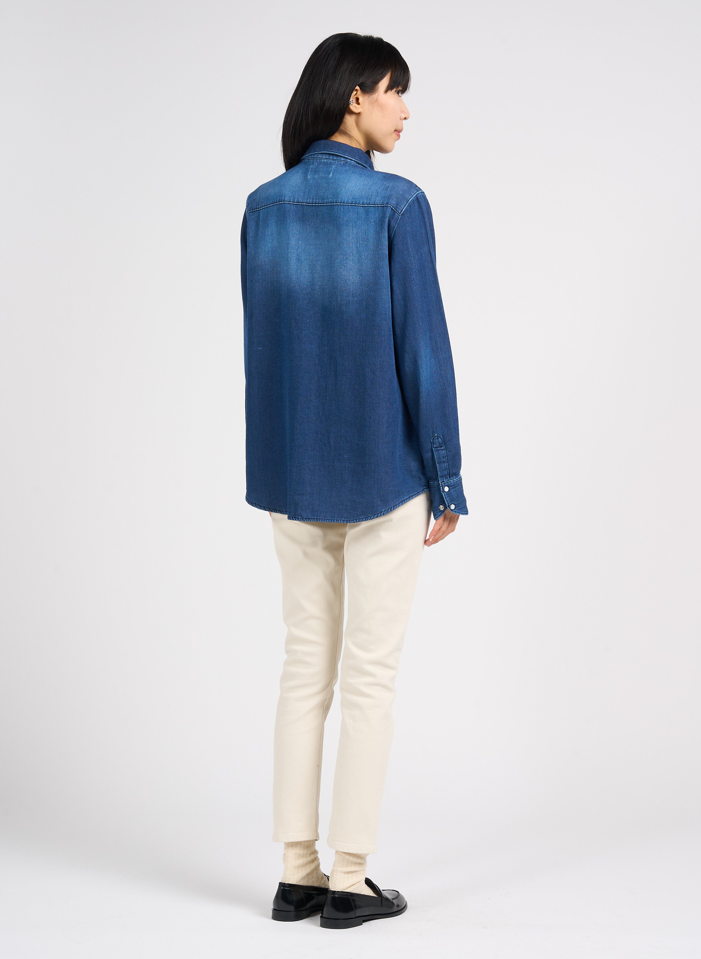 Slim-fit jeans | katoenblend ACQUAVERDE Wit