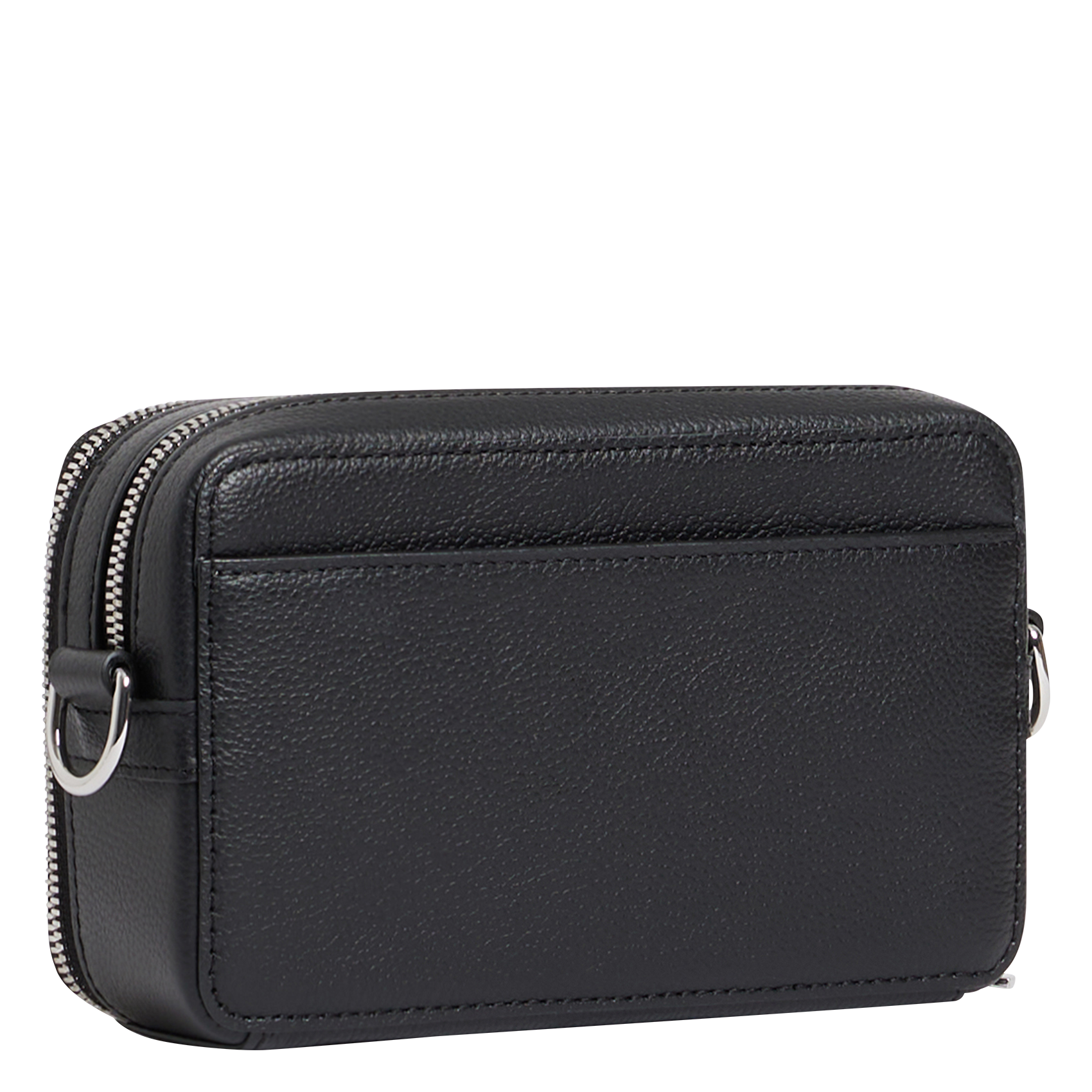 Sac bandoulière en cuir LE TANNEUR Black