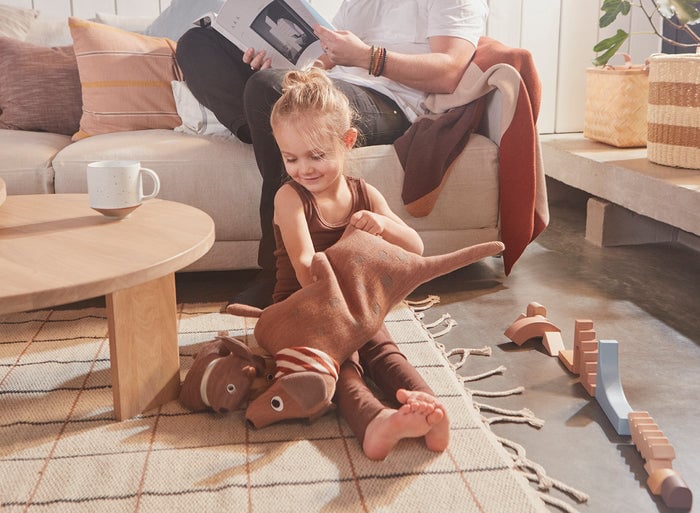 Cotton plush OYOY LIVING DESIGN Brown