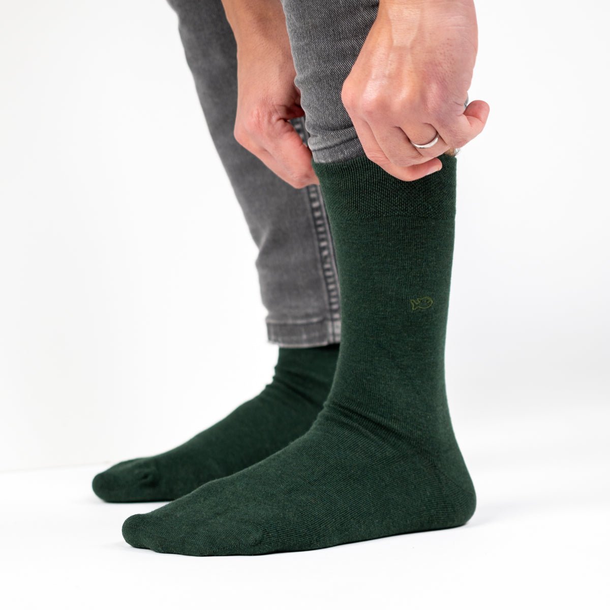 Bamboo socks BILLYBELT Green