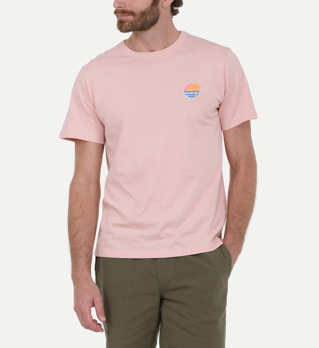 Cotton iaorana t-shirt GILI'S Pink