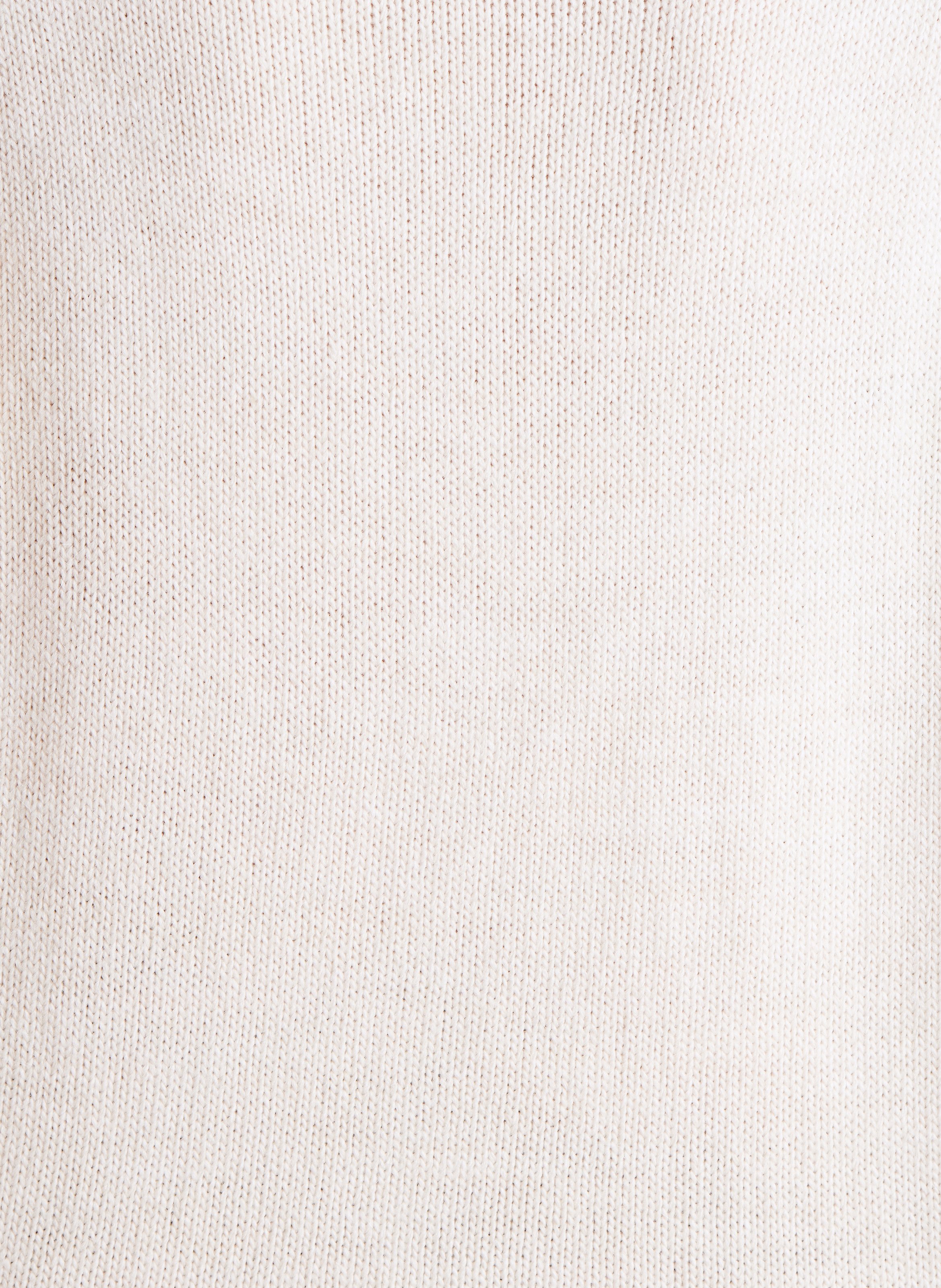 Weit geschnittene Weste mit Puffärmeln LA FEE MARABOUTEE Weiss