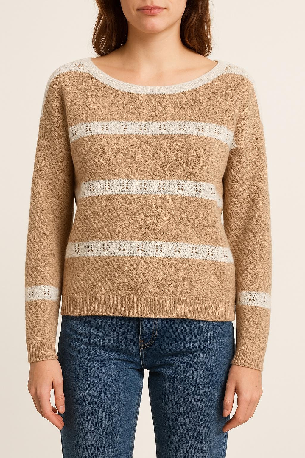 Knitwear SEZANE - Seconde main Beige