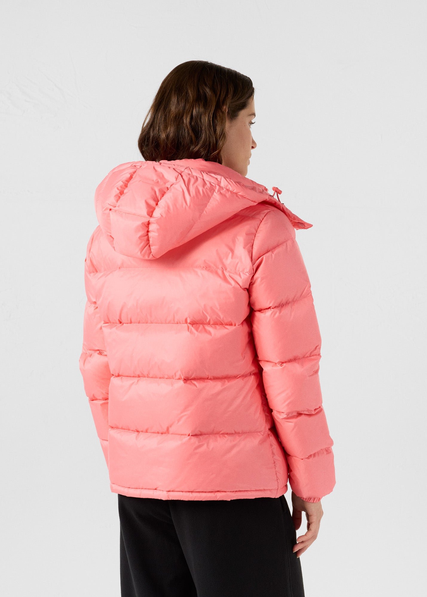 Puffer jacket for extreme cold, Prague style. JOTT Pink
