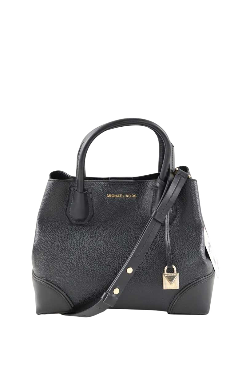 Leather messenger bag MICHAEL KORS - Seconde main Black