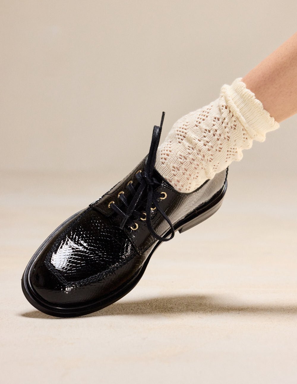 Derby shoes ODAJE EX. M.MOUSTACHE Black